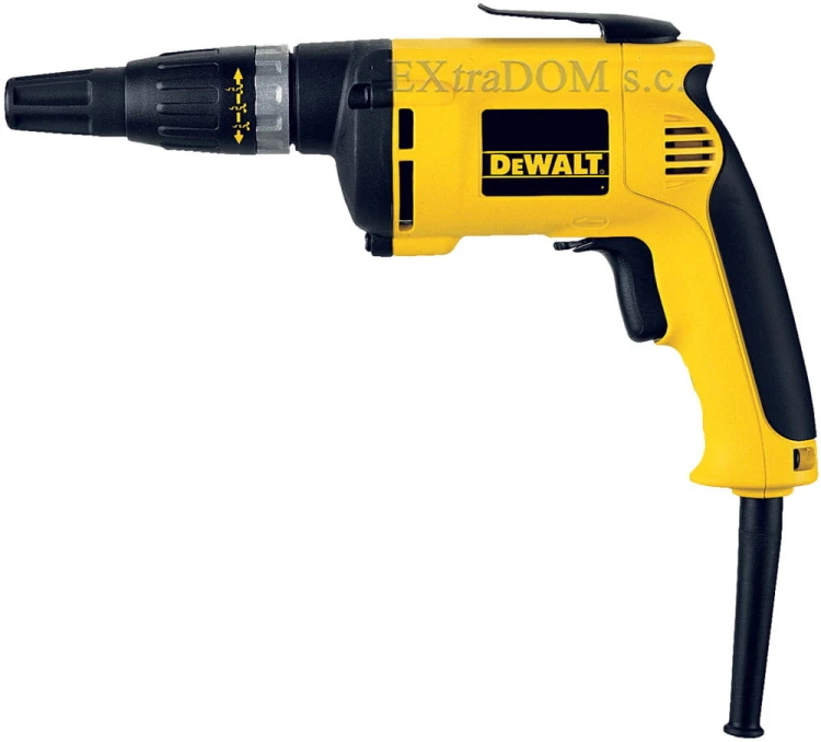 DEWALT wkrętarka sieciowa do płyt kartonowo-gipsowych 540W uchwyt 1/4 DW274-QS