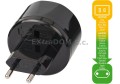 Adapter podróżny USA => Euro Brennenstuhl z bezpiecznikiem