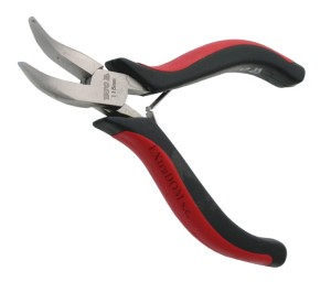 Szczypce wydłużone wygięte YATO 115mm