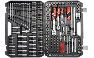 Zestaw narzędziowy Yato 1/2" 3/8" 1/4" 216cz. YT-3884 1
