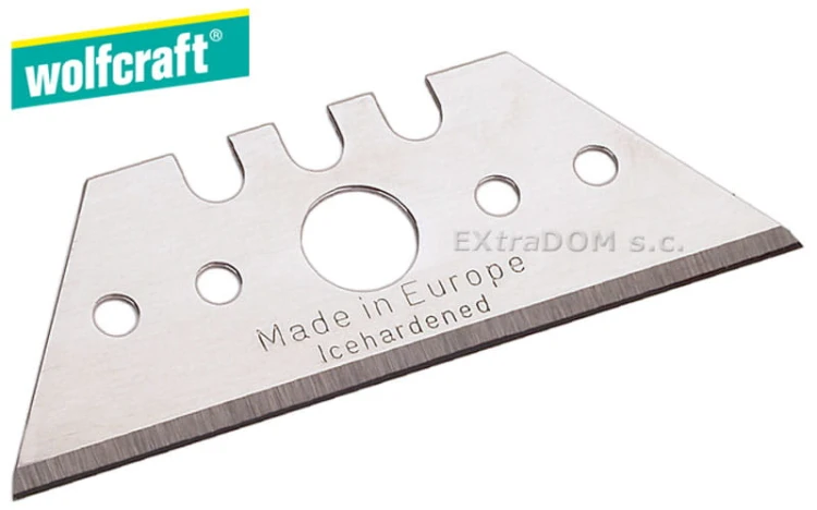 Ostrza trapezowe Wolfcraft 52mm opk. 5 sztuk 4185000