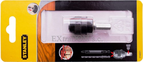 Uchwyt sześciokątny 1/4 SUPER LOCK do bitów, wierteł Stanley STA66371