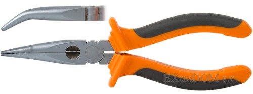 Szczypce wydłużone wygięte Neo Tools 200mm 01-016