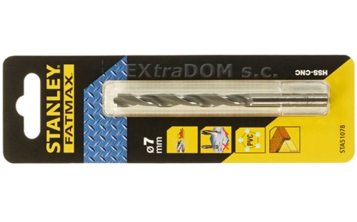 Wiertło do metalu 7,0 mm Stanley FATMAX STA51078