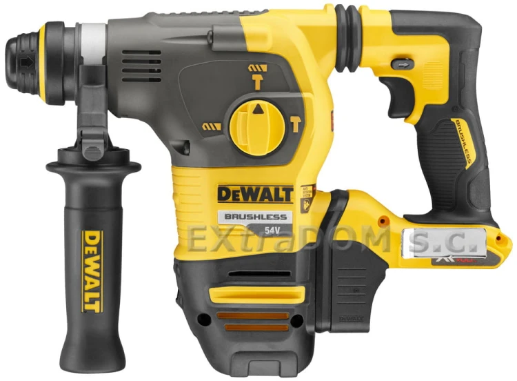DEWALT Młotowiertarka akumulatorowa SDS-Plus XR FlexVolt 54V 2,8J DCH323T2-QW 2 aku. 6,0Ah, ładowarka i walizka TSTAK