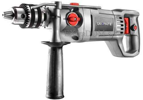 Wiertarka udarowa Graphite 2 biegi, 1050W 58G712