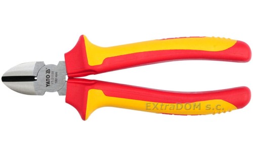 Szczypce tnące boczne 180mm VDE YATO YT-21159