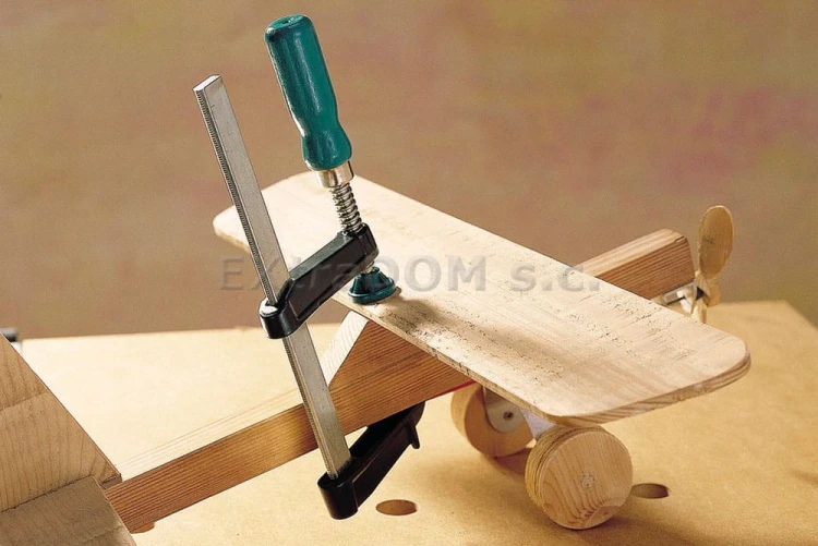  Ścisk śrubowy 50-150mm Wolfcraft do prac modelarskich 360500