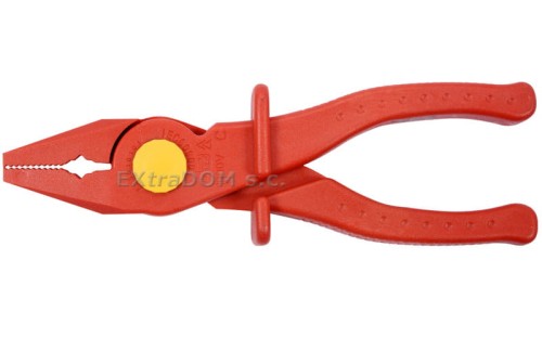 Izolowane szczypce płaskie kombinerki z tworzywa 200mm VDE YATO YT-21191