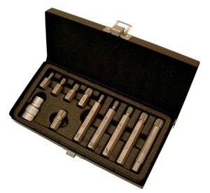 Klucze - bity YATO SPLINE 11cz. YT-0415