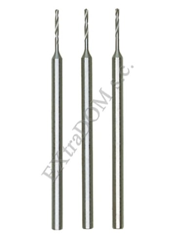 Wiertła precyzyjne Proxxon śr. 0,8mm kpl. 3 szt. 28852