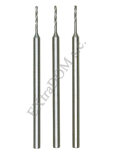 Wiertła precyzyjne Proxxon śr. 0,8mm kpl. 3 szt. 28852