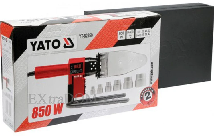  	Yato zgrzewarka do rur termoplastycznych 850W YT-82250 	