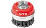 Szczotka czołowa Yato 75mm M14 inox YT-4768