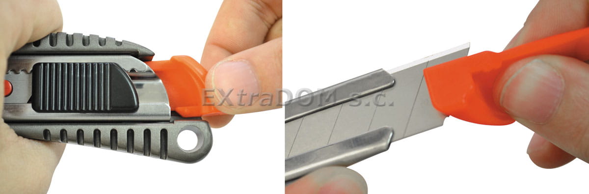 Nóż na ostrza segmentowe 18mm L-500 GRP (SB) NT Cutter 489643