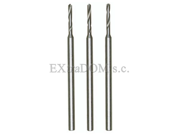 Wiertła precyzyjne Proxxon śr. 1,2mm kpl. 3 szt. 28856