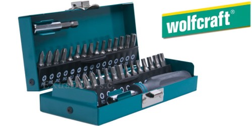 Bity Wolfcraft 2 x komplet 32 sztuk w walizce 1388000-1386000