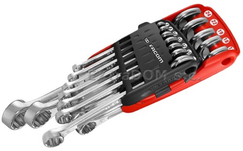 Klucze oczkowo – płaskie Facom kpl 12 szt 440.JP12