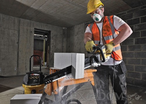 DEWALT Pilarka ALLIGATOR® 1700W 430mm brzeszczot do bloczków betonu komórkowego i płyt gipsowo-kartonowych DWE399-QS