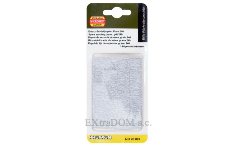 Papier ścierny Proxxon do szlifierki PS13 gradacja 240 28824