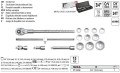 Klucze nasadowe Yato 3/4 zestaw 15 cz. - 1334