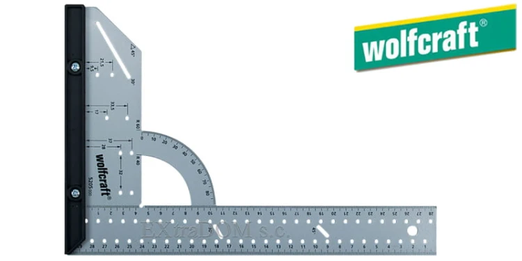 Kątownik pomiarowy Wolfcraft 200 x 300mm 5205000