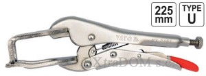 Szczypce zaciskowe, spawalnicze typ U Yato 225mm - 2461