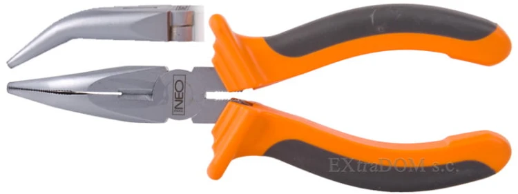 Szczypce wydłużone wygięte Neo Tools 160mm 01-015