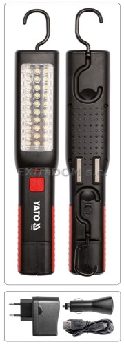Lampa warsztatowa Yato 30+7 led YT-08505