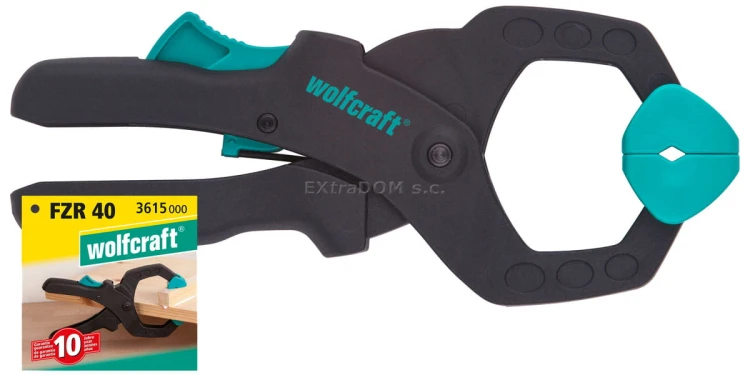 Ścisk z mechanizmem zapadkowym FZR 40 Wolfcraft 3615000