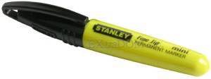 Marker mini czarny okrągła końcówka Stanley 47-324