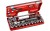 Klucze nasadowe Facom 1/2" z grzechotką przedłużaną 25 szt. 8-32mm Facom SXL.DBOX2