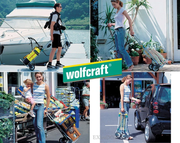 Wózek transportowy składany Wolfcraft TS600 5505000