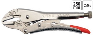 Szczypce zaciskowe morse'a Yato płaskie 250mm - 2453