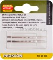Brzeszczoty ze stali szybkotnącej (HSS) Proxxon kpl.2 szt. 28056