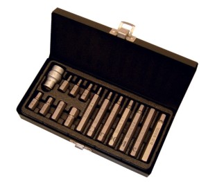 Klucze - bity YATO HEX imbusowe 15cz. YT-0413