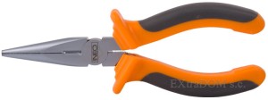 Szczypce wydłużone proste Neo Tools 160mm  01-013