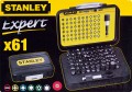 Stanley Zestaw bitów 61 cz. 13-902