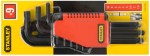 Klucze imbusowe z kulkami Stanley kpl. 9 szt. 1,5 - 10mm, 69-256
