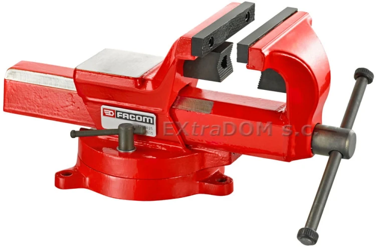  Imadło Facom 125mm z podstawą obrotową 1224.125