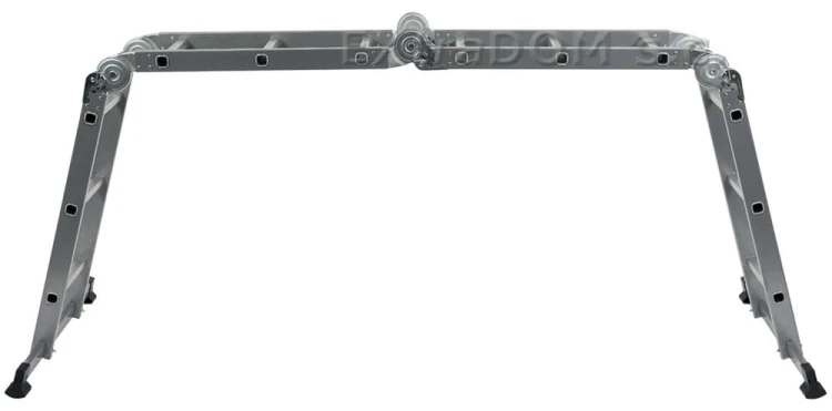  Wielofunkcyjna drabina aluminiowa 4x3 ,12 szczebli, długość do 3,4m Vorel