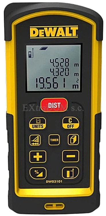 DEWALT dalmierz laserowy zasięg 100m DW03101-XJ 