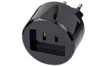 Adapter podróżny USA => Euro Brennenstuhl z bezpiecznikiem 2,5A