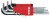  Klucze imbusowe Yato hex 9cz. 2-10mm Cr-V YT-0502