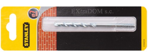 Wiertło do muru, cegły, pustaka 7mm Stanley z uchwytem walcowym STA53105