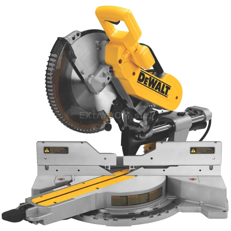  DEWALT Pilarka ukosowa 1675W, 305mm, przesuwna głowica, moduł linii cięcia XPS, DWS780-QS
