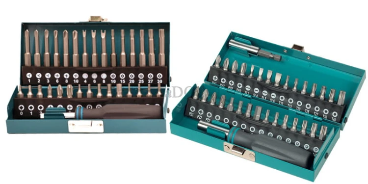 Bity Wolfcraft 2 x komplet 32 sztuk w walizce 1388000-1386000