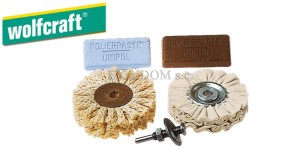 Zestaw polerski, profesjonalny Wolfcraft 2179000