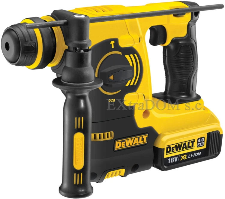 DEWALT akumulatorowa młotowiertarka SDS-Plus 18V XR 2,1J Li-Ion 4,0Ah DCH253M2-QW