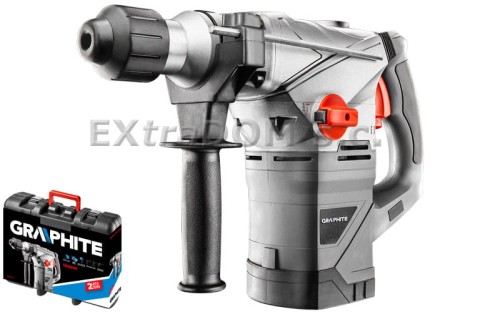 Młotowiertarka Graphite SDS+ 1500W 4,5J w walizce 58G862
